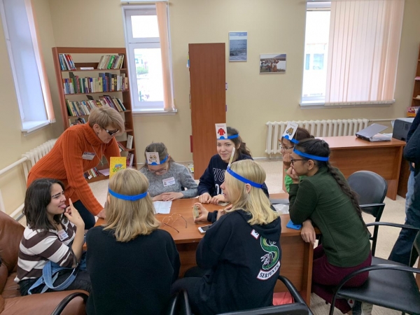 Участники форума «Малые умники и умницы» - 2019 побывали в   Публичной библиотеке им. Тана-Богораза 